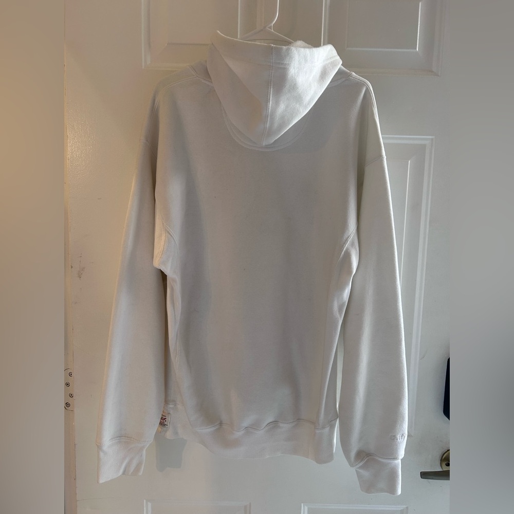 White Cape Cod hoodie sweatshirt - Picture 3 of 3